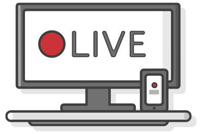 live video on tv and phone